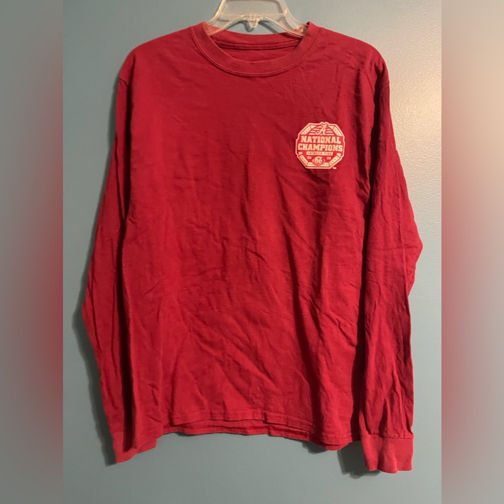 University of Alabama 2020 National Champions Crimson Tide Long Sleeve Shirt M